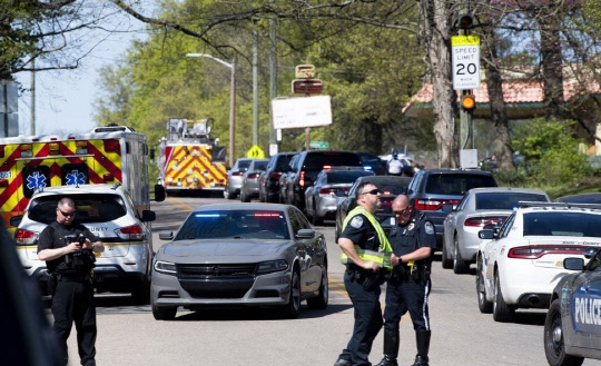 미국 테네시주의 한 고교에서 지난 4월 총격사건이 발생했다. AP=연합뉴스